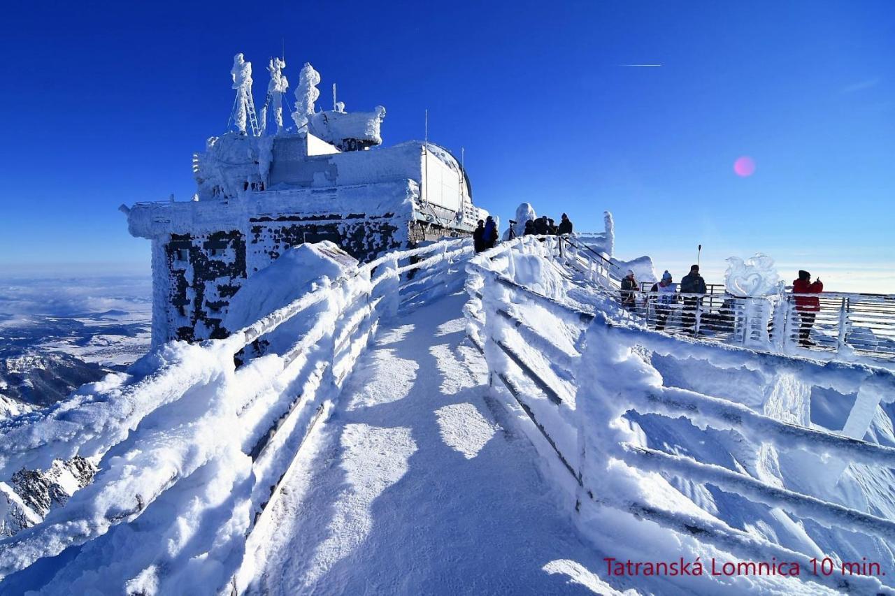 Tatrystay Cactus Cozy Apartment Tatry View Vel'ka Lomnica Exterior foto